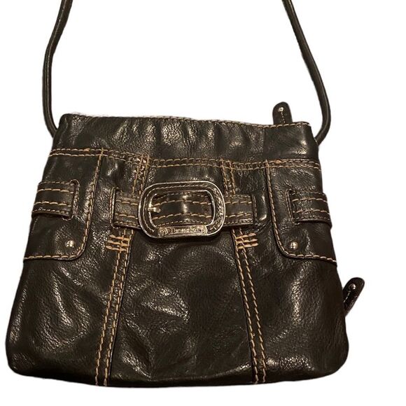 Tignanello Black Crossbody Purse - Picture 1 of 11